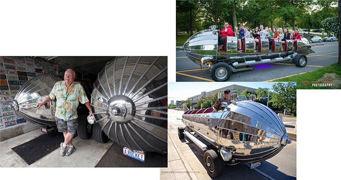 Local Alumni Business Spotlight ~ The Euclid Beach Rocket Car