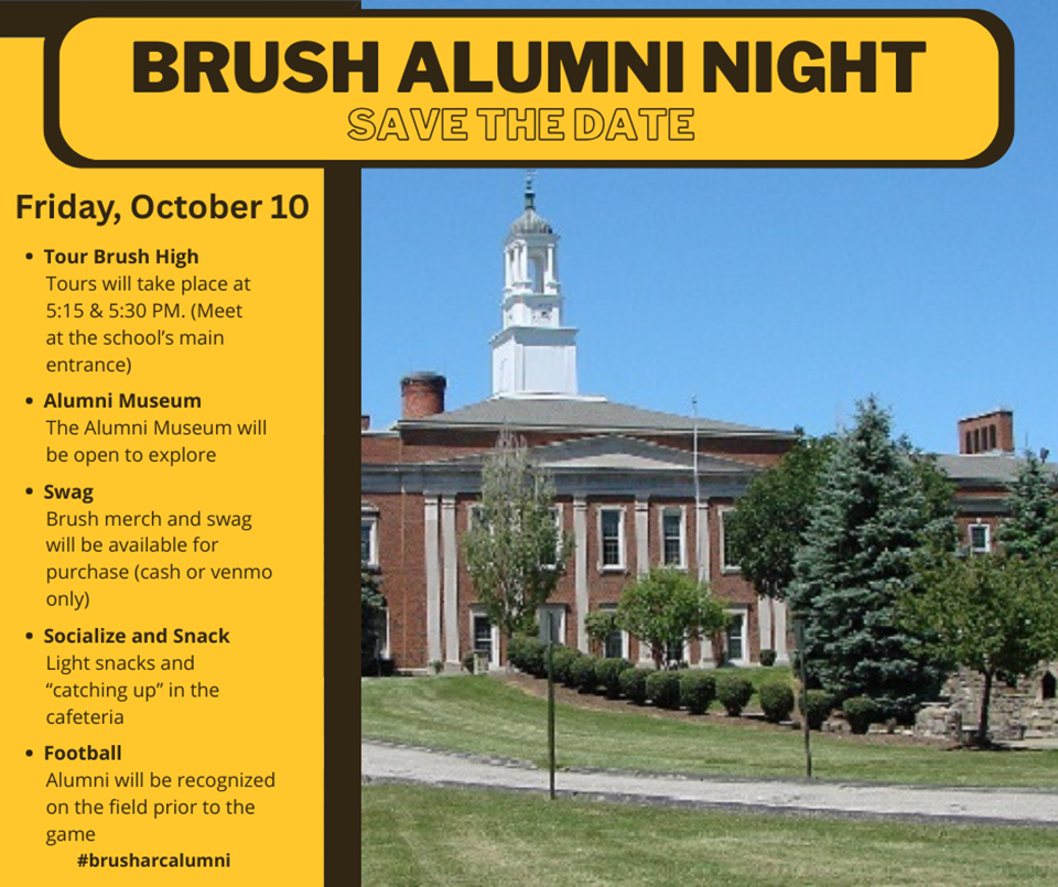 Brush Alumni Night: October 10, 2025